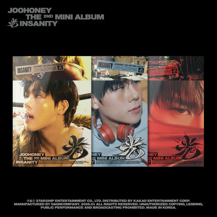 [PRE ORDER] JOOHONEY - [INSANITY] KAEPJJANG SHOP (캡짱 숍)