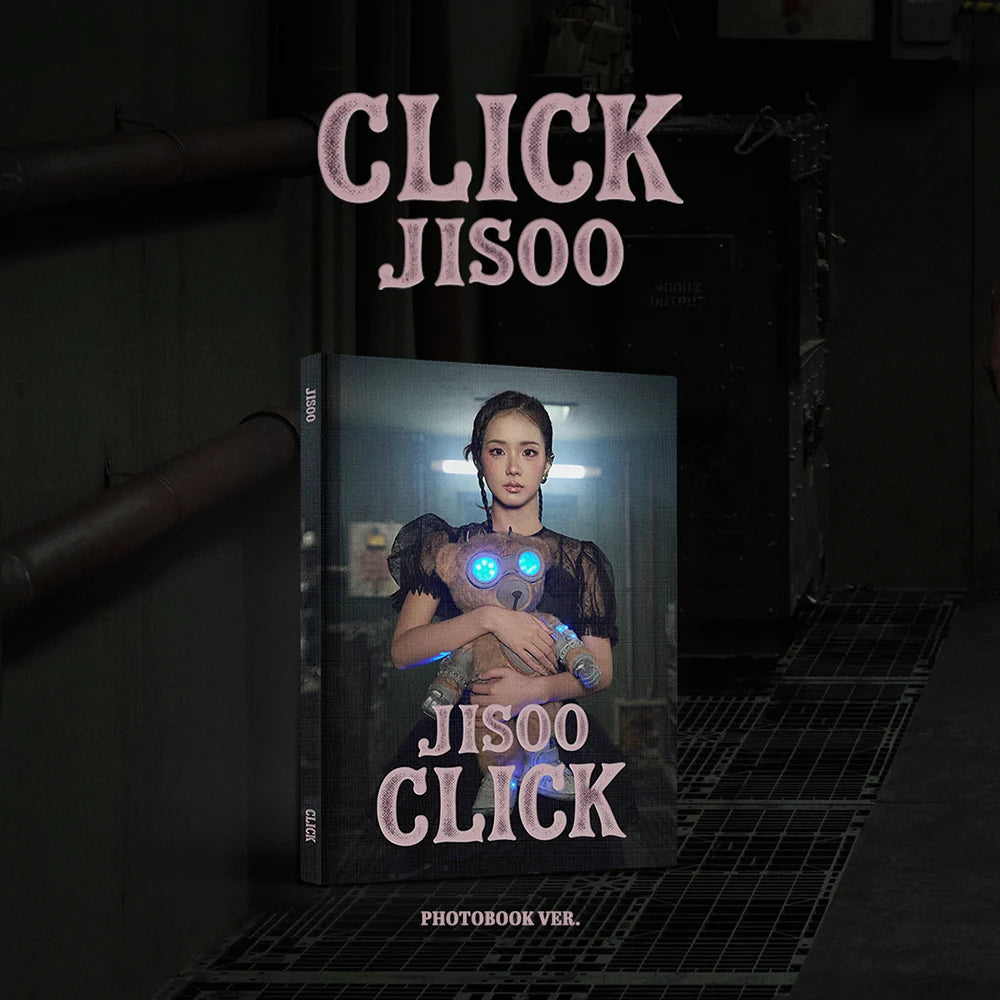 [PRE ORDER] JISOO -  [CLICK]  (PHOTOBOOK Ver.) DH GLOBAL