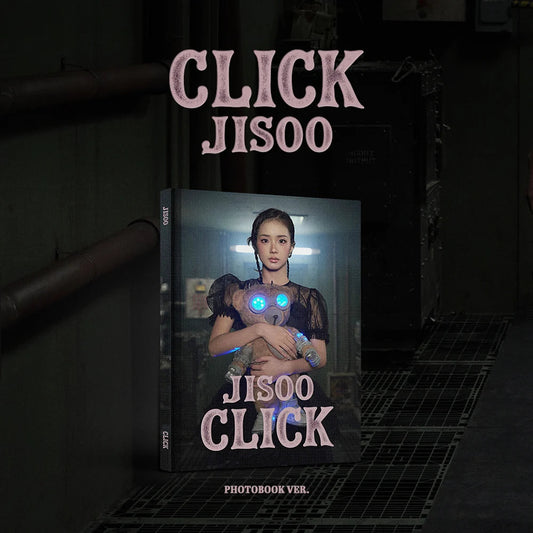 [PRE ORDER] JISOO -  [CLICK]  (PHOTOBOOK Ver.) DH GLOBAL