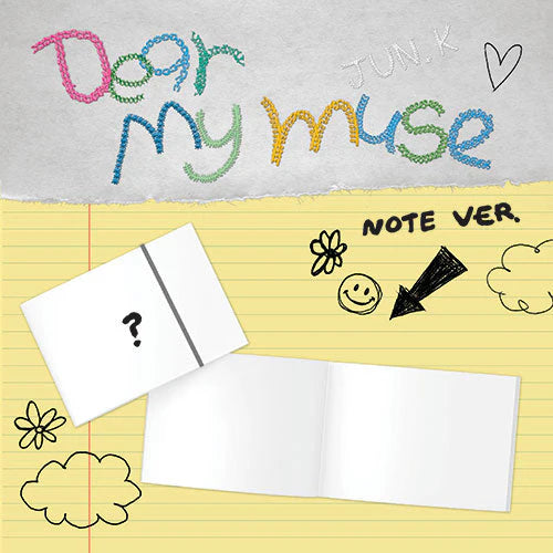 [PRE ORDER] JUN.K -  [DEAR MY MUSE]  (NOTE Ver.) KAEPJJANG SHOP (캡짱 숍)