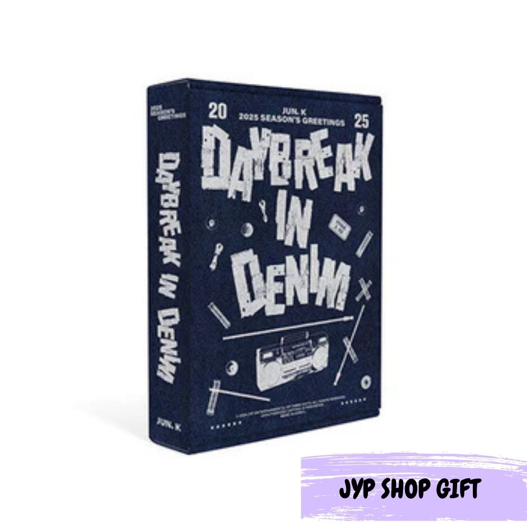 [PRE ORDER] JUN.K - 2025 SEASON’S GREETINGS [DAYBREAK IN DENIM]  (P.O.B JYP SHOP GIFT)