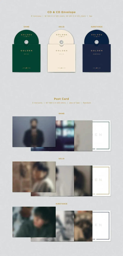 JUNGKOOK (BTS) - Album Vol.01 [GOLDEN] - KAEPJJANG SHOP (캡짱 숍)