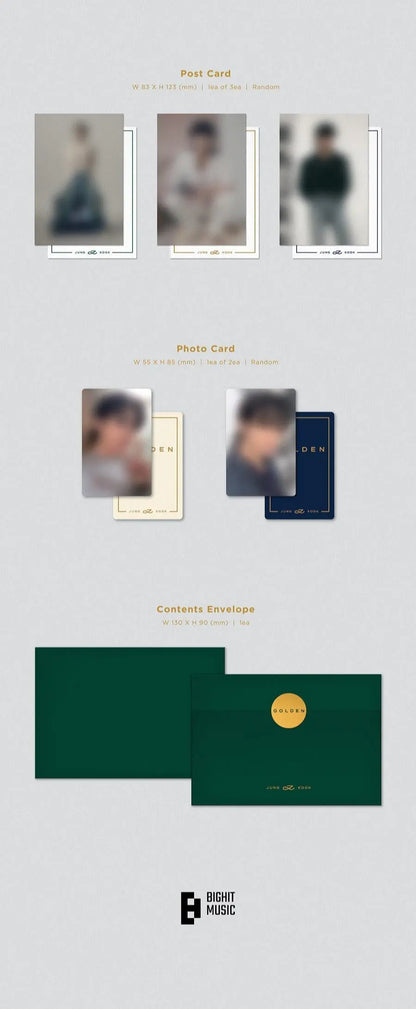 JUNGKOOK (BTS) - [GOLDEN] (Weverse album) - KAEPJJANG SHOP (캡짱 숍)