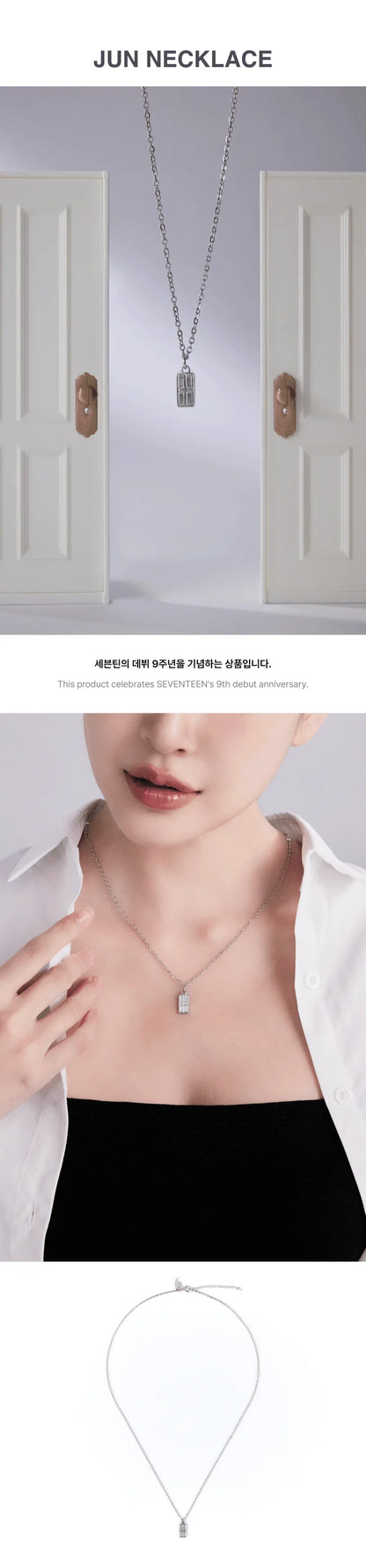 [PRE ORDER] SEVENTEEN - 9TH ANNIVERSARY (Official MD) / NECKLACE: JUN 
