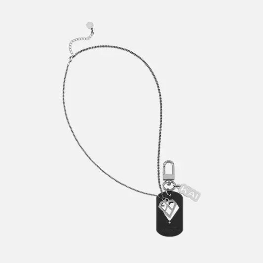 KAI - [Welcome Back Set] Necklace +  Tag Keyring KAEPJJANG SHOP (캡짱 숍)