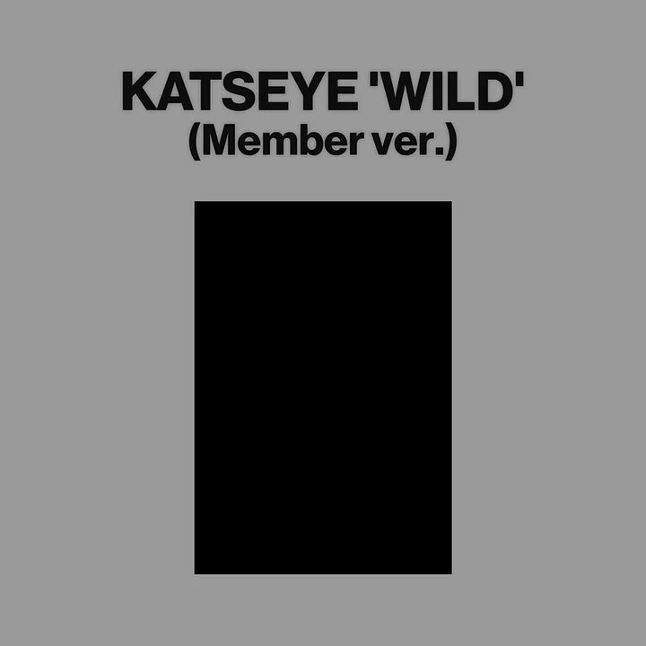 [PRE ORDER] KATSEYE- [WILD]   (Member Ver.) KAEPJJANG SHOP (캡짱 숍)