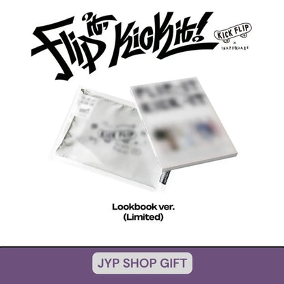 KICKFLIP -  [KICK IT, FLIP IT] (LookBook Ver.) (Limited) (P.O.B JYP SHOP GIFT) KAEPJJANG SHOP (캡짱 숍)