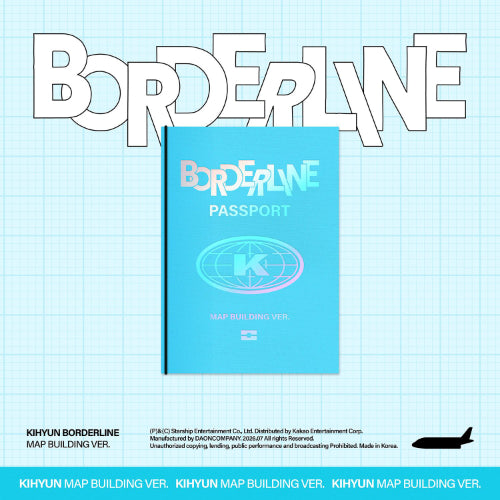 [PRE ORDER] KIHYUN -  [BORDERLINE] DH GLOBAL