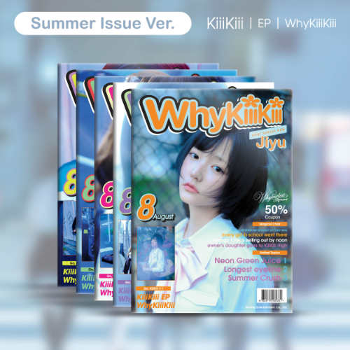 KIIIKIII -  [WhyKiiiKiii]  (SUMMER ISSUE Ver.) KAEPJJANG SHOP (캡짱 숍)