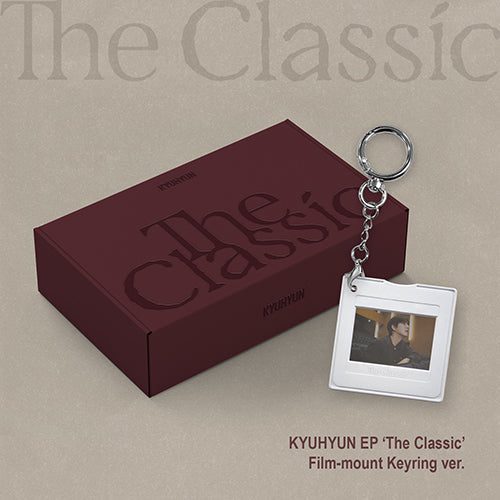 [PRE ORDER] KYUHYUN  -  [THE CLASSIC]  (Film-mount Keyring Ver.) KAEPJJANG SHOP (캡짱 숍)