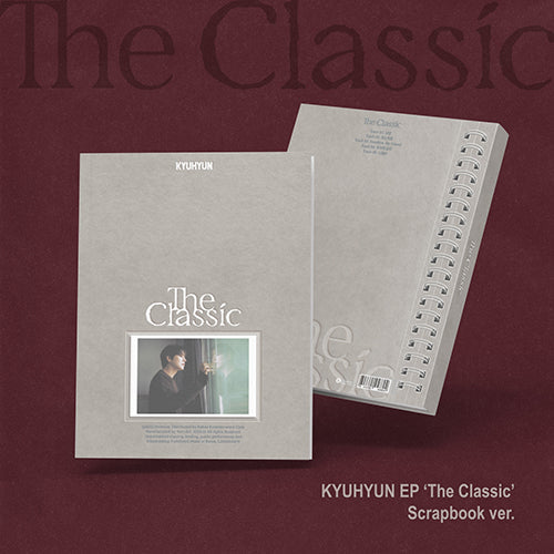 [PRE ORDER] KYUHYUN  -  [THE CLASSIC]  (Scrapbook Ver.) KAEPJJANG SHOP (캡짱 숍)