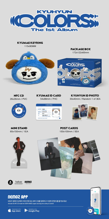 [PRE ORDER] KYUHYUN - [COLORS] (KYUMAE Ver.)