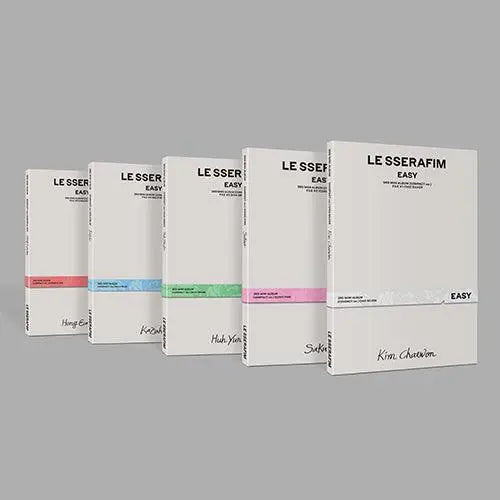 LE SSERAFIM - [EASY] (Compact vers.) - KAEPJJANG SHOP (캡짱 숍)