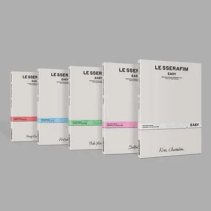 LE SSERAFIM - [EASY] (Compact vers.) - KAEPJJANG SHOP (캡짱 숍)