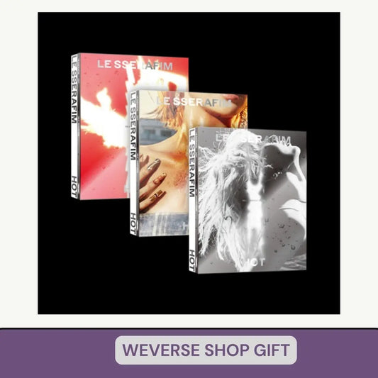 LE SSERAFIM - [HOT] P.O.B WEVERSE SHOP KAEPJJANG SHOP (캡짱 숍)