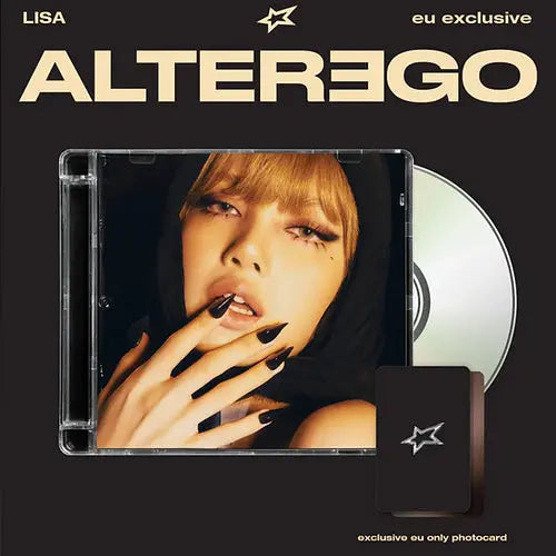 LISA - [ALTER EGO] (EU Exclusive Ed.) KAEPJJANG SHOP (캡짱 숍)