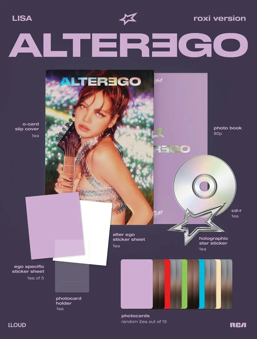 LISA - [ALTER EGO] (Photobook Ver.) ﻿ KAEPJJANG SHOP (캡짱 숍)