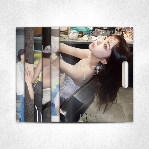 |PRE ORDER] LE SSERAFIM - [PUREFLOW]    (Compact Ver.) KAEPJJANG SHOP (캡짱 숍)