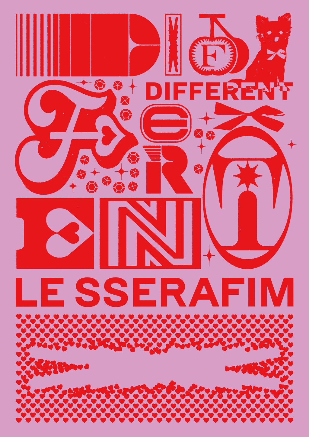 [PRE ORDER] LE SSERAFIM - 4th JAPAN SINGLE [DIFFERENT] (Limited Edition /  NOSTALGIC YLANG Ver. ) KAEPJJANG SHOP (캡짱 숍)