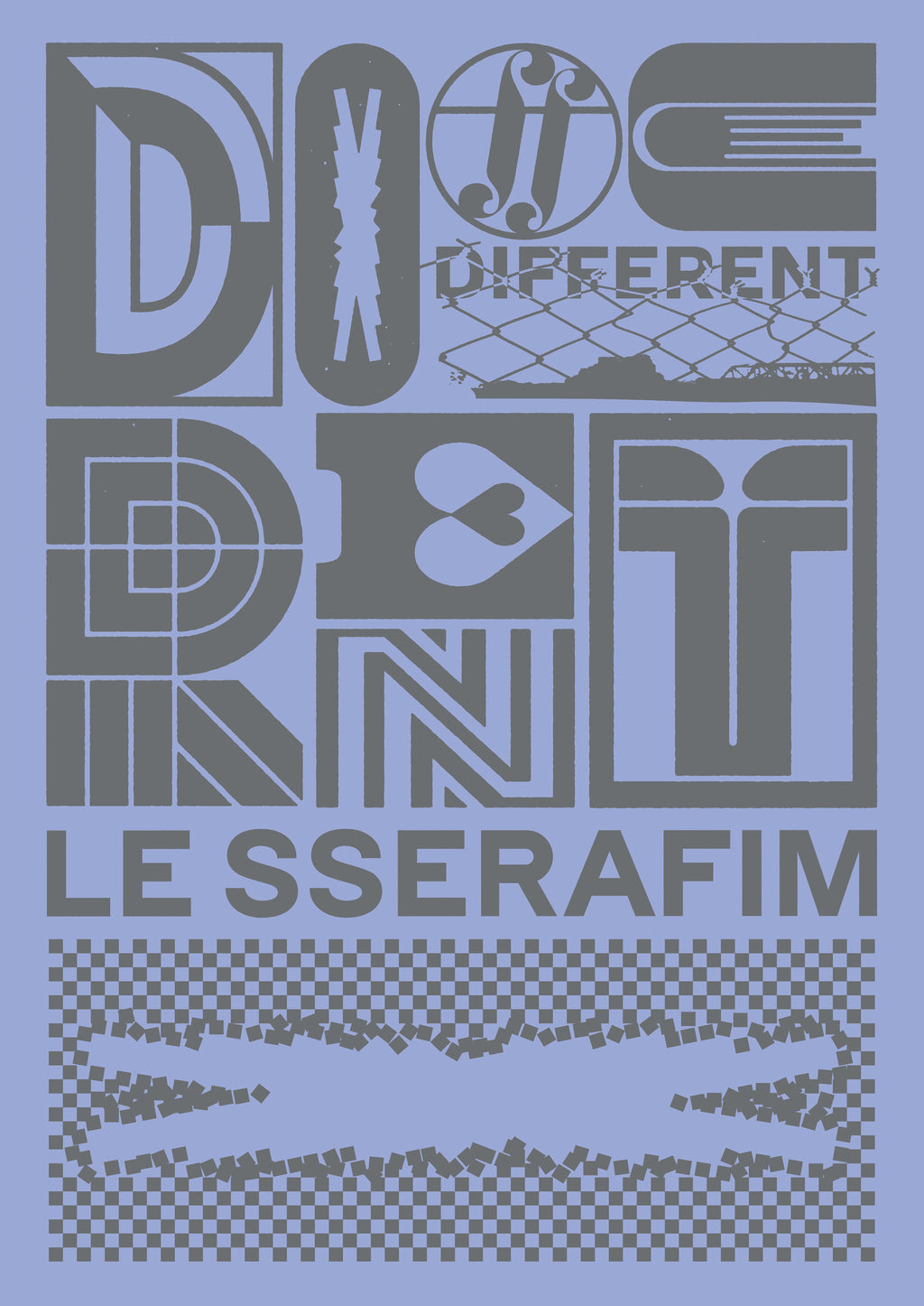 [PRE ORDER] LE SSERAFIM - 4th JAPAN SINGLE [DIFFERENT] (Limited Edition /  Type A) KAEPJJANG SHOP (캡짱 숍)