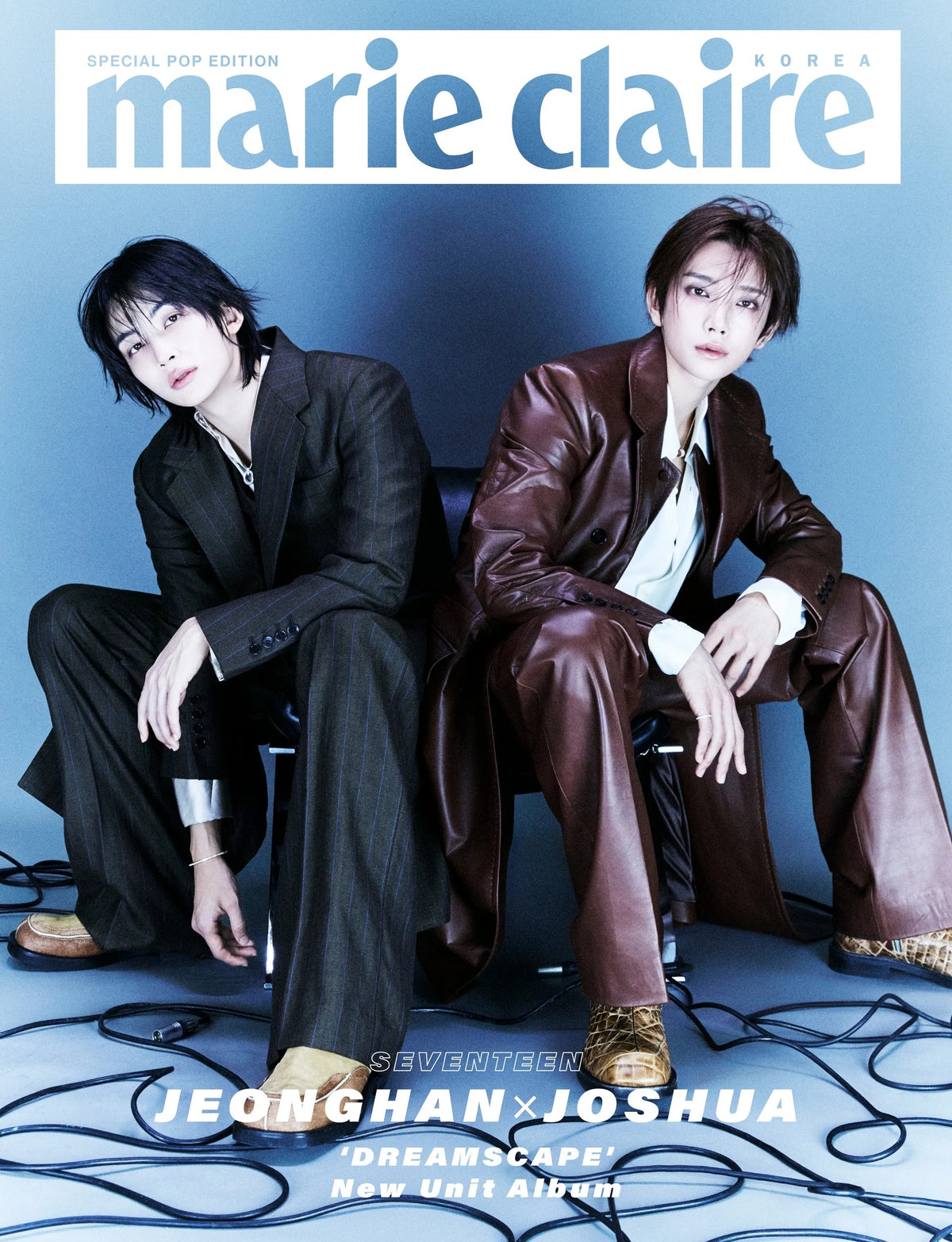 [PRE ORDER] MARIE CLAIRE Korea Magazine (SPECIAL POP Edition) (Cover : JEONGHAN x JOSHUA) DH GLOBAL