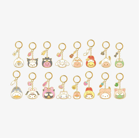 [PRE ORDER] STRAY KIDS  - [SKZOO X SANRIO CHARACTERS]  (Official MD) METAL KEYRING DH GLOBAL