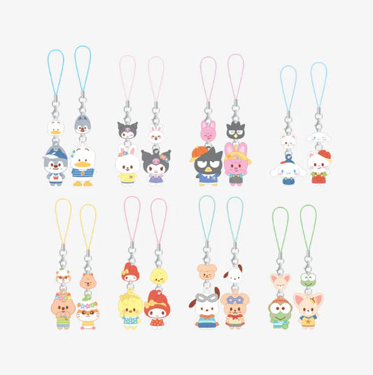 [PRE ORDER] STRAY KIDS  - [SKZOO X SANRIO CHARACTERS]  (Official MD) Mini Figure Couple Keyring DH GLOBAL
