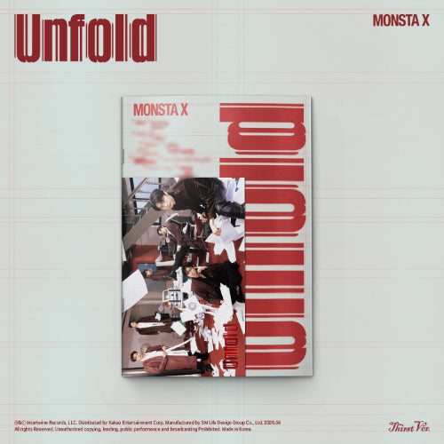 [PRE ORDER] MONSTA X - [UNFOLD ] KAEPJJANG SHOP (캡짱 숍)