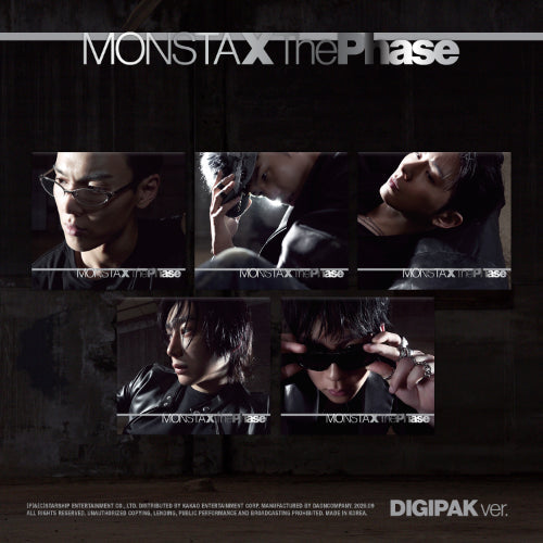 [PRE ORDER] MONSTA X -  [THE PHASE]  (DIGIPACK Ver.) DH GLOBAL