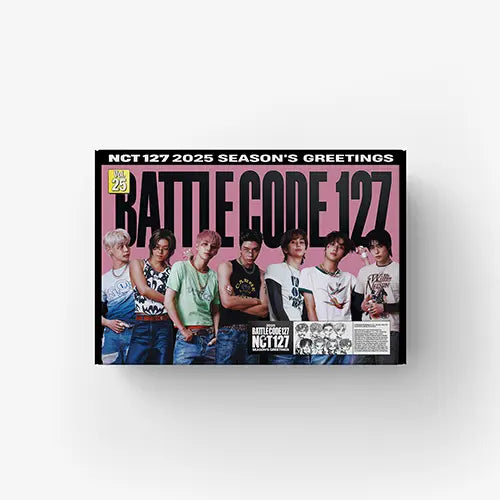 NCT 127 - 2025 SEASON’S GREETINGS [BATTLE CODE 127] KAEPJJANG SHOP (캡짱 숍)