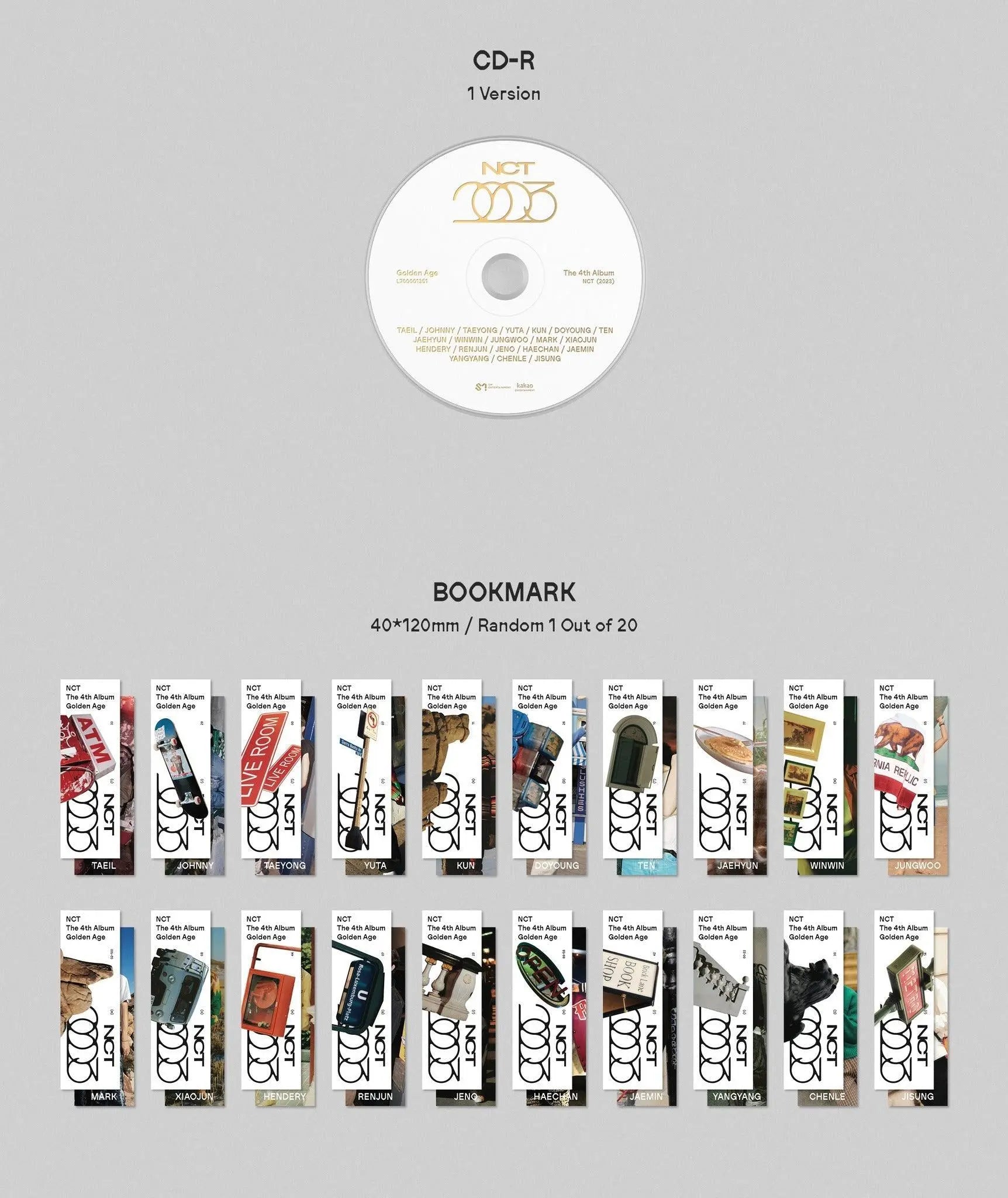 NCT - Album Vol.4 [GOLDEN AGE](Archiving Vers.) - KAEPJJANG SHOP