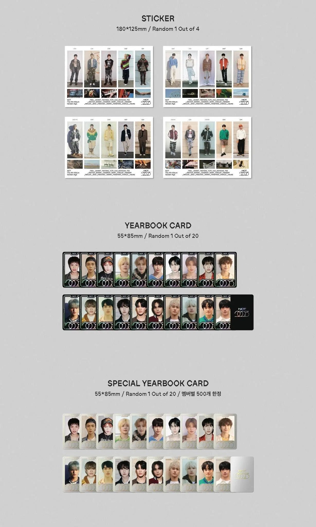 NCT - Album Vol.4 [GOLDEN AGE](Archiving Vers.) - KAEPJJANG SHOP
