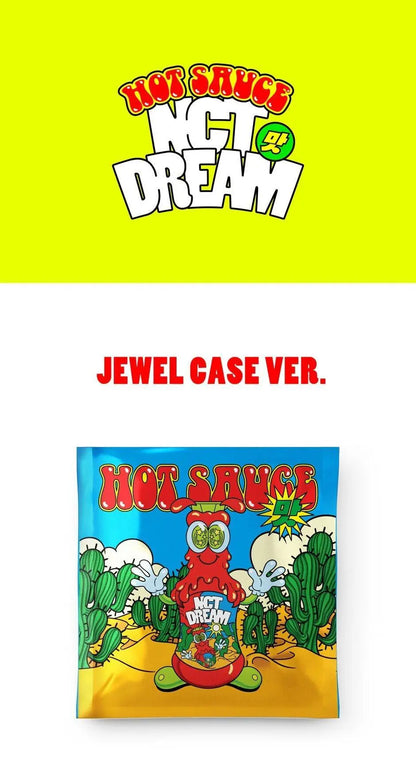 NCT DREAM - Album Vol.1 [맛 (Hot Sauce)] (Jewel Case Ver.) - KAEPJJANG SHOP (캡짱 숍)