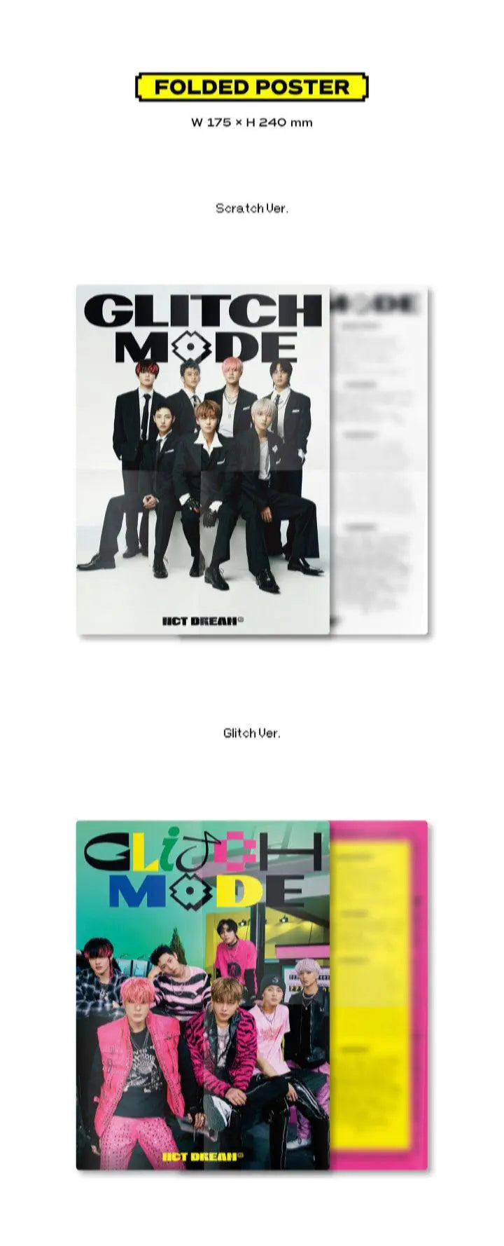 NCT DREAM - Album Vol.2 [GLITCH MODE] (Version Photobook) - KAEPJJANG SHOP (캡짱 숍)