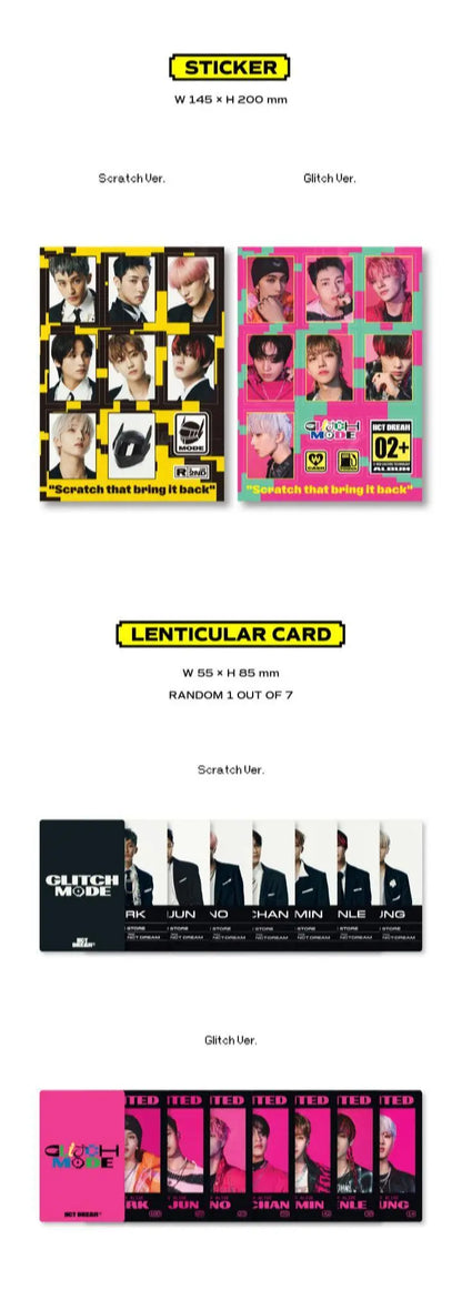 NCT DREAM - Album Vol.2 [GLITCH MODE] (Version Photobook) - KAEPJJANG SHOP (캡짱 숍)