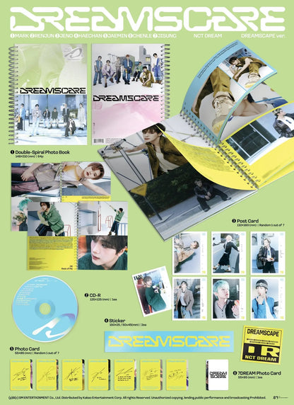 NCT DREAM - [DREAMSCAPE] DREAMSCAPE Ver. KAEPJJANG SHOP (캡짱 숍)