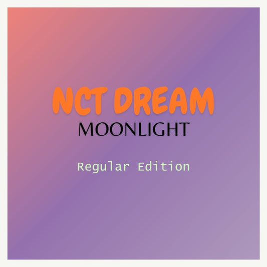 [PRE ORDER] NCT DREAM - [Moonlight ] (Regular Ed.)