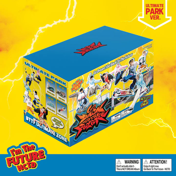 [PRE ORDER] NCT DREAM  -  [Go Back To The Future] (Ultimate Park Ver.) KAEPJJANG SHOP (캡짱 숍)