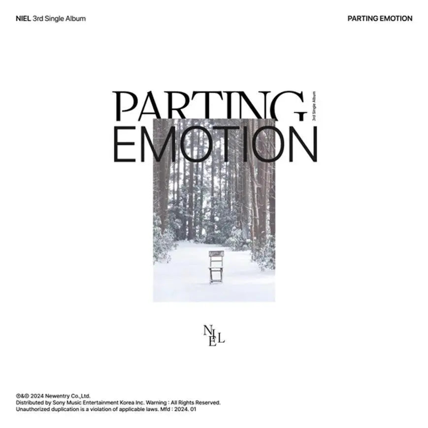 NIEL (TEENTOP) - PARTING EMOTION - KAEPJJANG SHOP (캡짱 숍)