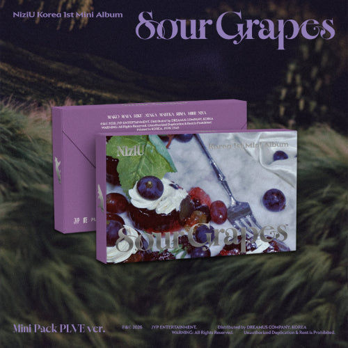[PRE ORDER] NiziU -  [SOUR GRAPES]  (MINI PACK PLVE Ver.) DH GLOBAL