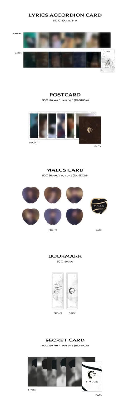 ONEUS -Mini Album Vol.8 [MALUS] (vers. MAIN) - KAEPJJANG SHOP (캡짱 숍)