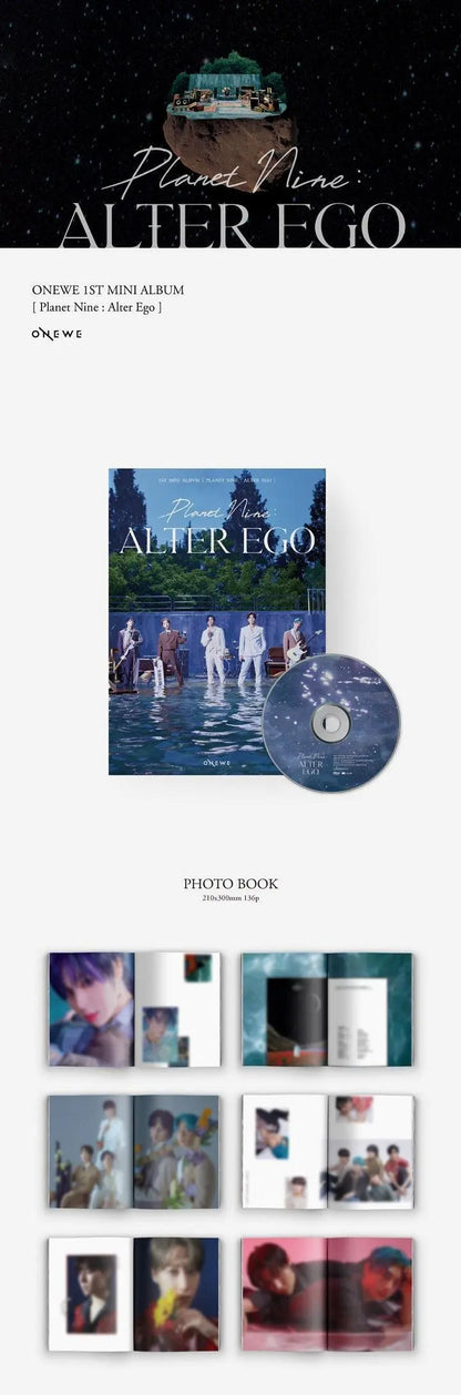 ONEWE- Mini Album Vol.1 [PLANET NINE : ALTER EGO]. - KAEPJJANG SHOP (캡짱 숍)