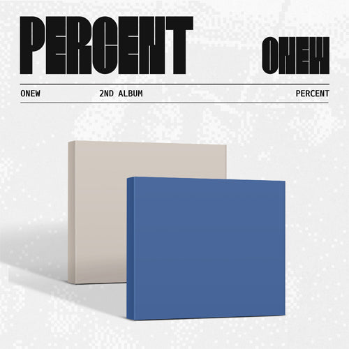 [PRE ORDER] ONEW -  [PERCENT]  (DIGIPACK Ver.) KAEPJJANG SHOP (캡짱 숍)