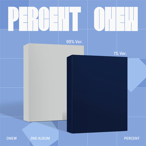 [PRE ORDER] ONEW -  [PERCENT] KAEPJJANG SHOP (캡짱 숍)