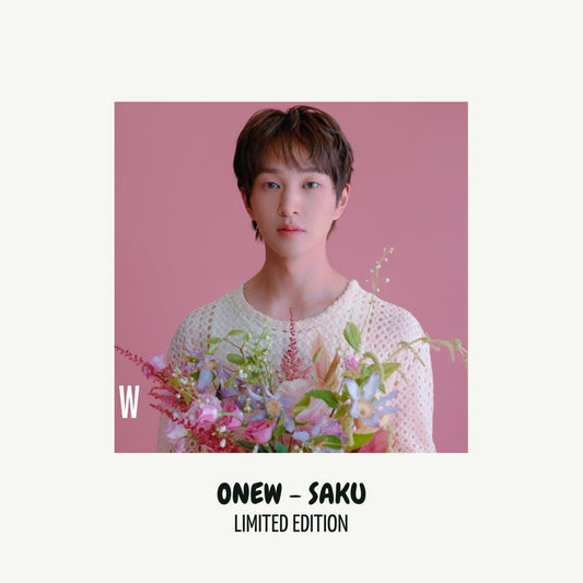 [PRE ORDER] ONEW  -  [SAKU]  (Limited Ed.) KAEPJJANG SHOP (캡짱 숍)