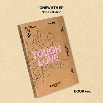 [PRE ORDER] ONEW - [TOUGH LOVE] (BOOK Ver.) KAEPJJANG SHOP (캡짱 숍)