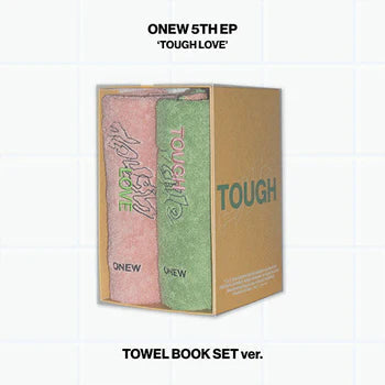 [PRE ORDER] ONEW - [TOUGH LOVE] (TOWEL BOOK SET Ver.) KAEPJJANG SHOP (캡짱 숍)