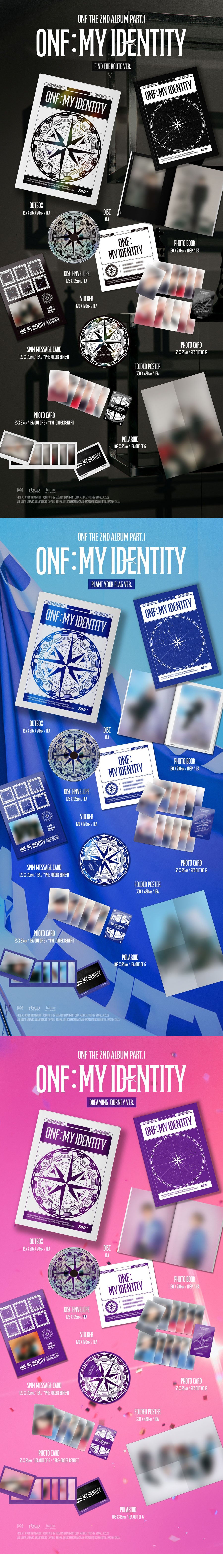 [PRE ORDER] ONF - [ONF : MY IDENTITY]