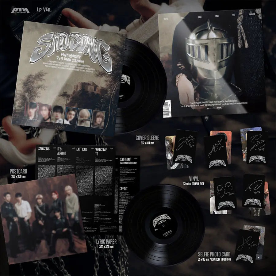 P1HARMONY- [SAD SONG] (LP Ver.) - KAEPJJANG SHOP (캡짱 숍)