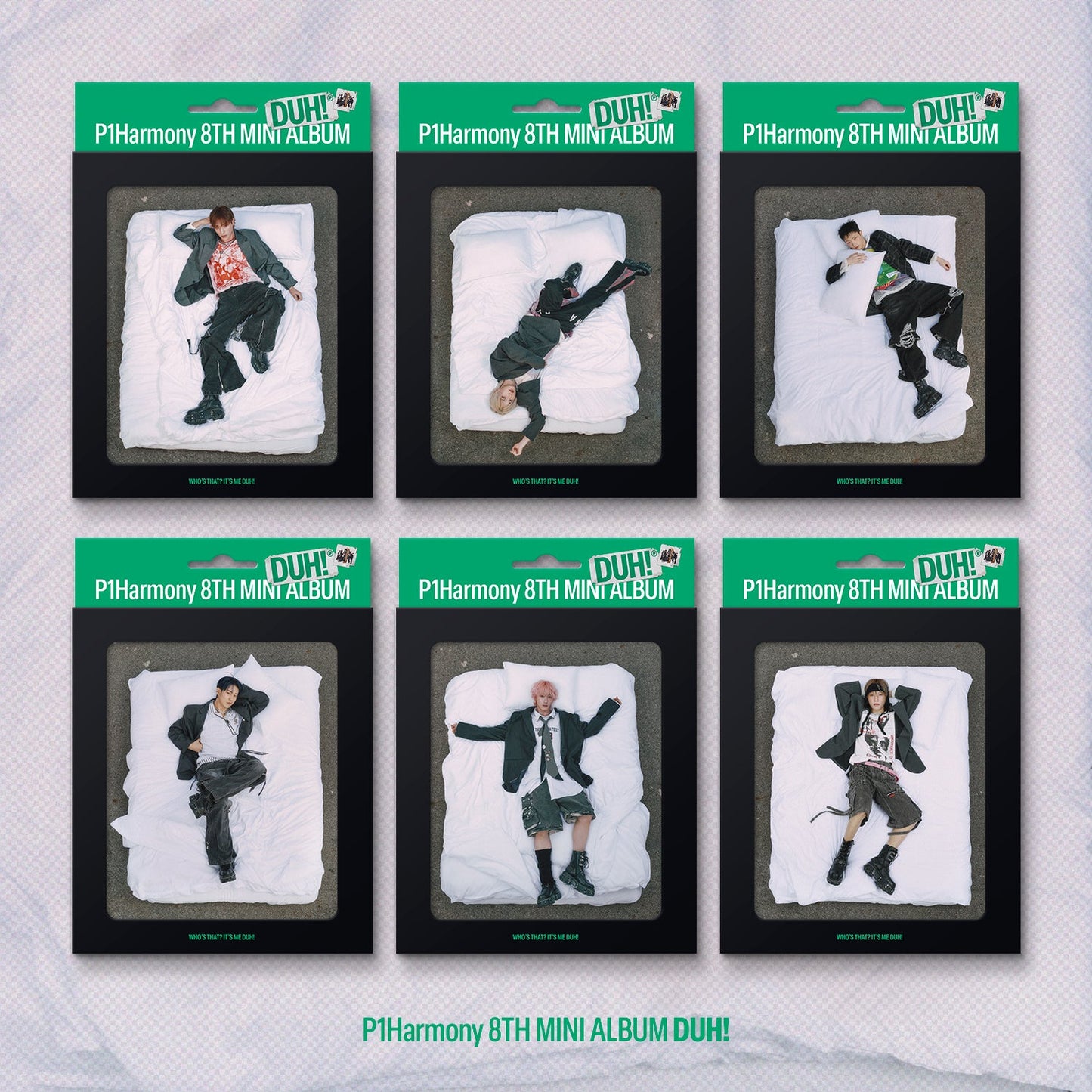 [PRE ORDER] P1HARMONY- [DUH!] (H / COMPACT Ver.) KAEPJJANG SHOP (캡짱 숍)